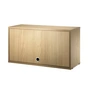 String - Cupboard element with hinged door, 78 x 30 cm, oak
