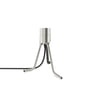 Umage - Tripod for table lamps, H 1 8. 6 cm, brushed steel