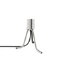 Umage - Tripod for table lamps, H 1 8. 6 cm, brushed steel