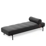 Northern - Daybe Daybed, black / dark gray (Kvadrat Brusvik 08)