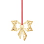 Georg Jensen - Holiday Ornament 2022 Bow, gold