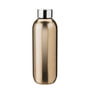 Stelton - Keep Cool Drinking bottle 0.6 l, dark gold