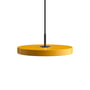 Umage - Asteria Mini LED pendant light, black / saffron yellow