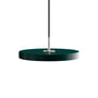 Umage - Asteria Mini LED pendant light, steel / forest green