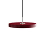 Umage - Asteria Mini LED pendant light, steel / ruby red