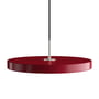 Umage - Asteria LED pendant light, steel / ruby red