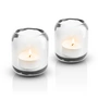 Eva Solo - Acorn Tealight holder, clear (set of 2)