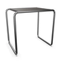 Thonet - B 9 b Set table, chrome / ash stained black (TP 29)