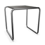 Thonet - B 9 a side table, chrome / ash black stained (TP 29)