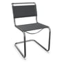 Thonet - S 33 N Chair, chrome / fabric black