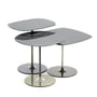 Kartell - Thierry Side table Trio, gray (set of 3)