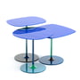 Kartell - Thierry Side table Trio, blue (set of 3)
