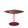 Kartell - Thierry Side table Basso, bordeaux