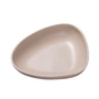 Lind DNA - Curve Stoneware deep plate, 22 x 19 cm, sand
