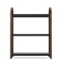 Umbra - Bellwood Freestanding shelf with 3 shelves, black / dark poplar