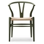 Carl Hansen - CH24 Soft Wishbone Chair Ilse Crawford, soft seaweed / natural wickerwork