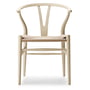 Carl Hansen - CH24 Soft Wishbone Chair Ilse Crawford, soft barley / natural wickerwork