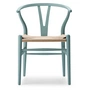 Carl Hansen - CH24 Soft Wishbone Chair Ilse Crawford, soft pewter / natural wickerwork