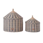 OYOY - Circus Storage basket, blue (set of 2)
