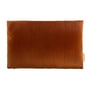 Nobodinoz - Akamba Velvet cushion, 45 x 30 cm, wild brown