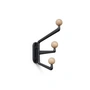 & Tradition - Capture Coat hook SC74, small, graphite / oak