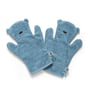Sebra - Terry bath glove Milo, powder blue (set of 2)