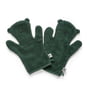 Sebra - Terry bath glove Milo, bottle green (set of 2)