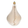 Tala - Voronoi II LED bulb E27 3W, Ø 16.5 cm, transparent gray