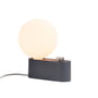 Tala - Alumina Table lamp, charcoal inclusive Sphere IV LED bulb E27 8W, Ø 15 cm, white matt