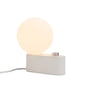 Tala - Alumina Table lamp, chalk inclusive Sphere IV LED bulb E27 8W, Ø 15 cm, white matt