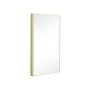 Hübsch Interior - Shine Wall mirror, 32 x 40 cm, yellow