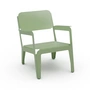 Weltevree - Bended Lounger Outdoor -lounger chair, pale green (RAL 6021)