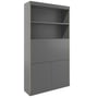Müller Small Living - Flai Home office secretary, large, CPL anthracite