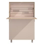 Müller Small Living - Flatmate Wall secretary, powder / birch