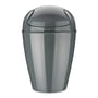 Koziol - DEL Swinging lid bin M, recycled ash grey