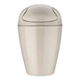 Koziol - DEL Swing top bin M, recycled desert sand