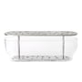 Fritz Hansen - Ikebana Vase Long, stainless steel / glass