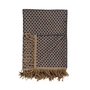 Røros Tweed - Isak Wool blanket, 150 x 210 cm, blue / beige