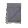 Røros Tweed - Kattefot Wool blanket, 140 x 220 cm, blue