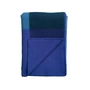 Roros Tweed - Syndin Wool blanket, 135 x 200 cm, blue " well "
