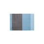 tica copenhagen - Stripes Horizontal Runner, 90 x 130 cm, light / dusty blue / steelgrey