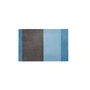 tica copenhagen - Stripes Horizontal Runner, 60 x 90 cm, light / dusty blue / steelgrey