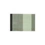 tica copenhagen - Stripes Horizontal Runner, 90 x 130 cm, light / dusty / dark green