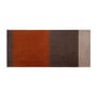 tica copenhagen - Stripes Horizontal Runner, 90 x 200 cm, sand / brown / terracotta