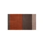 tica copenhagen - Stripes Horizontal Runner, 67 x 120 cm, sand / brown / terracotta