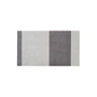 tica copenhagen - Stripes Horizontal Runner, 67 x 120 cm, light gray / steel gray