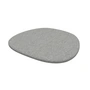 Vitra - Soft Seats Seat cushion, Cosy 2 01 pebble grey, type B