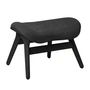 Umage - A Conversation Piece Ottoman, black oak / shadow