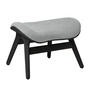 Umage - A Conversation Piece Ottoman, black oak / sterling