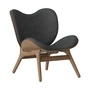 Umage - A Conversation Piece Armchair, dark oak / shadow